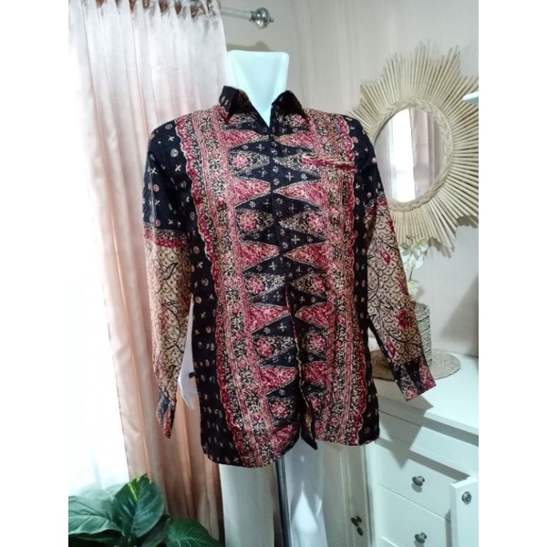 AiRa Batik _ COUPLE KAFTAN LACE &amp; KEMEJA (BAHAN VISCOSE)