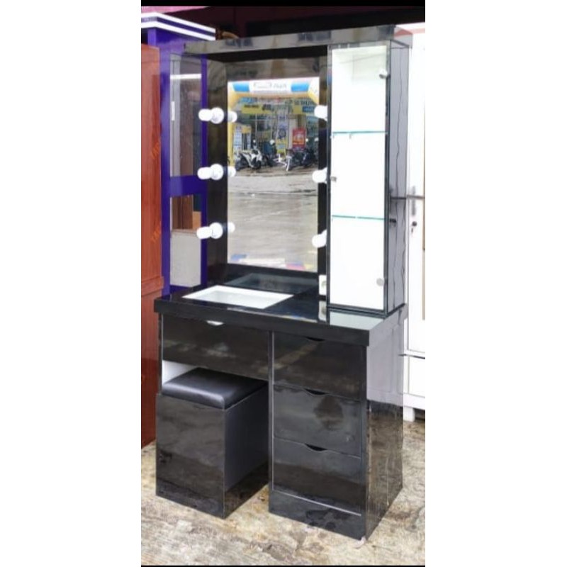 meja rias lampu HPL TERBARU