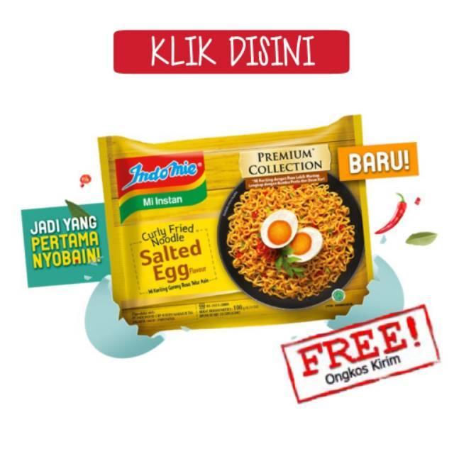 INDOMIE SALTED EGG INDOMIE TELUR ASIN INDOMIE RASA BARU