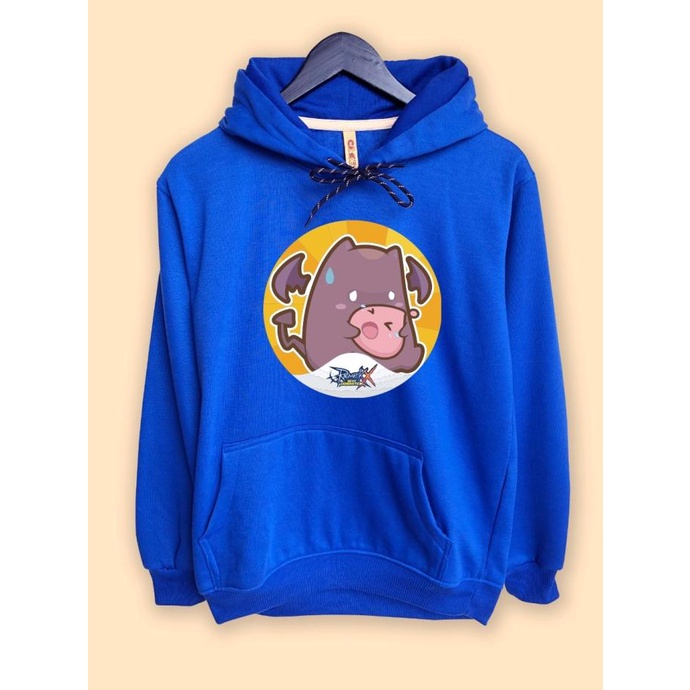 Jaket Hoodie Gaming Ragnarok X Deviruchi Poring