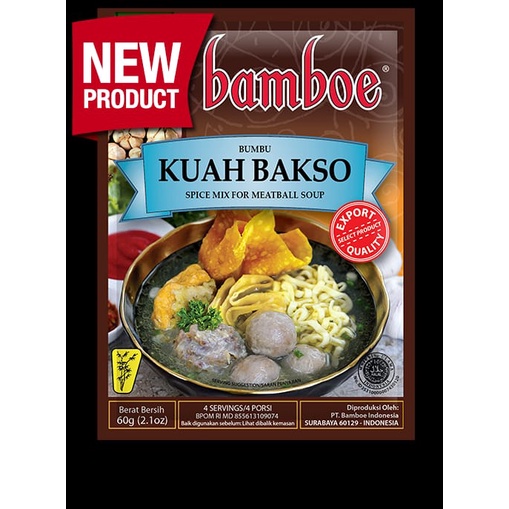 

Bamboe Bumbu Kuah Bakso Bamboe Export