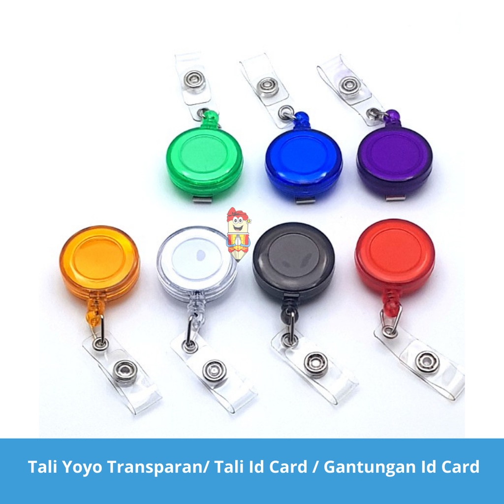 

Tali Yoyo Transparan / Tali Id Card / Gantungan Id Card