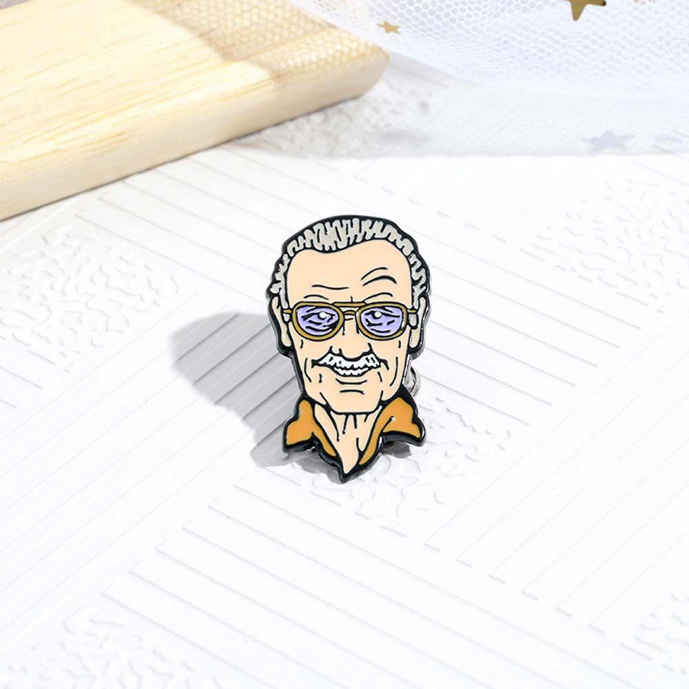 Lanfy Marvel Bros Ransel Anak Kerah Bros Hadiah Untuk Wanita Marvel Badge Pin Enamel Pin