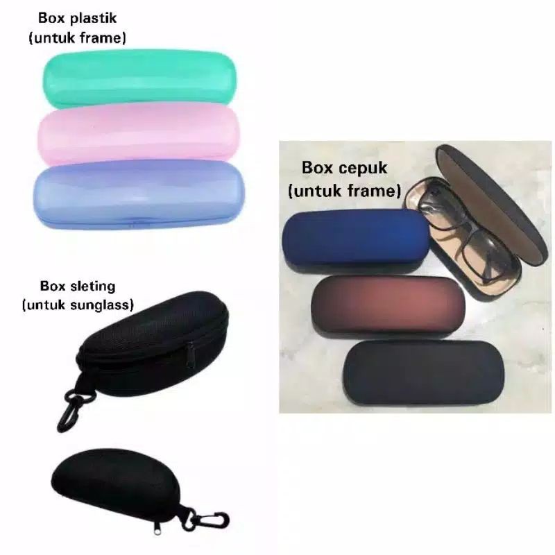 Hardcase box tempat kotak kacamata