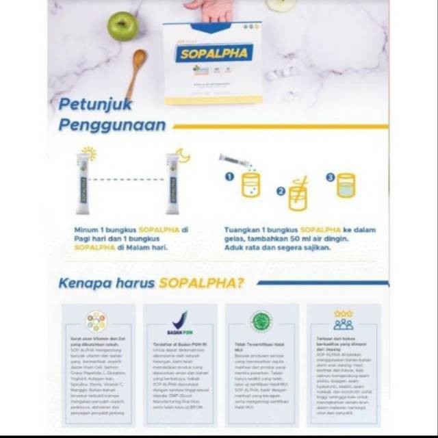 SOPALPHA BIOBOOST Suplemen Multivitamin untuk Tubuh