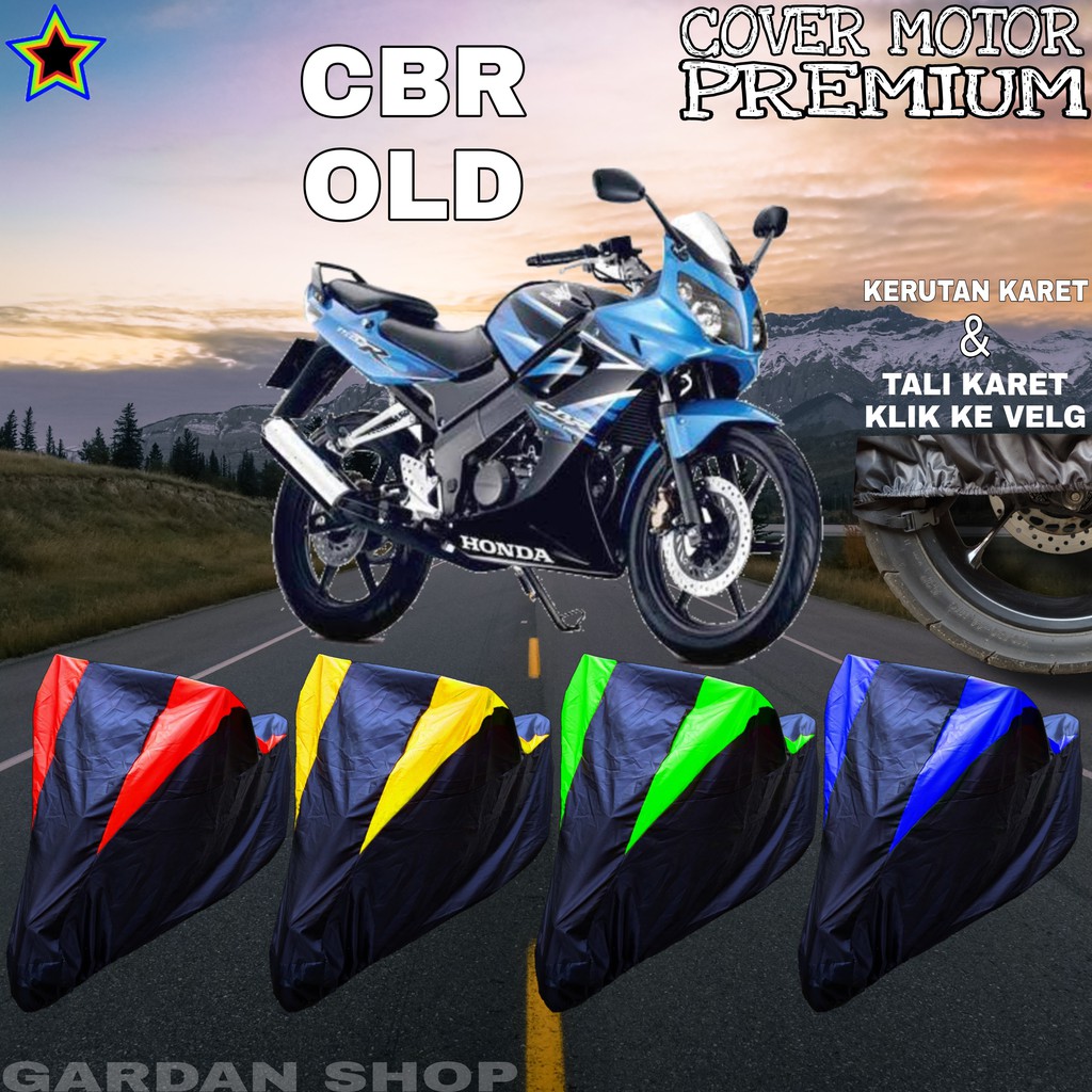 Sarung Motor CBR OLD Hitam KOMBINASI Body Cover Penutup Cbr PREMIUM