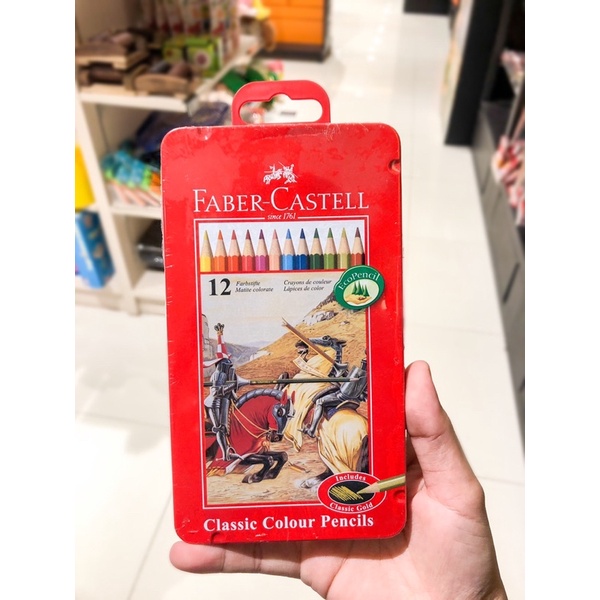 

FABER CLASSIC COLOUR TIN CASE 12 115844