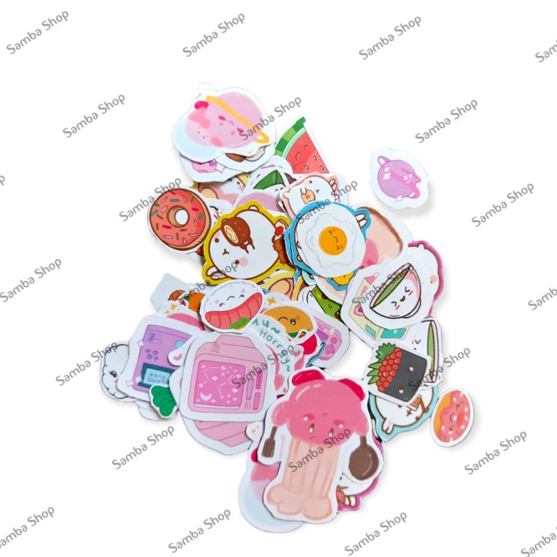 

Stiker Aestetik / Stiker Tumblr / Stiker glossy kawaii Waterproof+Cutting