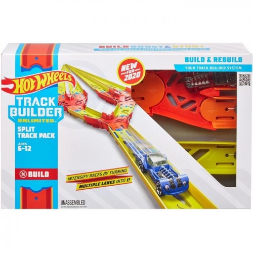 Hot Wheels Track Builder Unlimited Parts Trackset Trek /Lintasan Hot Wheels