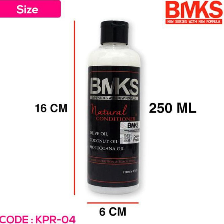 CONDITIONER KEMIRI BMKS BPOM PENUMBUH RAMBUT ANTI BOTAK ORIGINAL