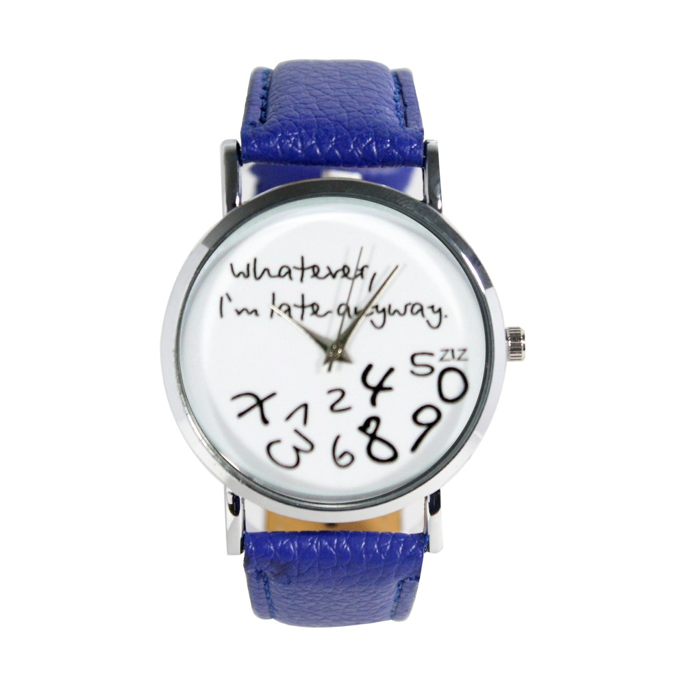 FINX-199 Jam tangan fashion wanita analog - leather strap - 4 pilihan warna