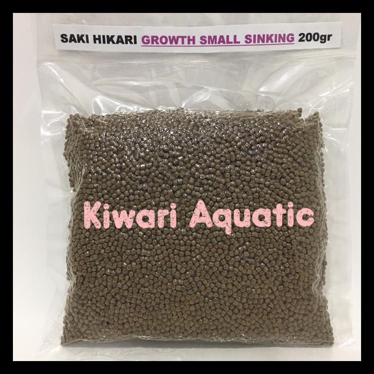 

Saki Hikari Growth Small / S Sinking Repack 200G Repacking 200 Gr Gram Bermutu