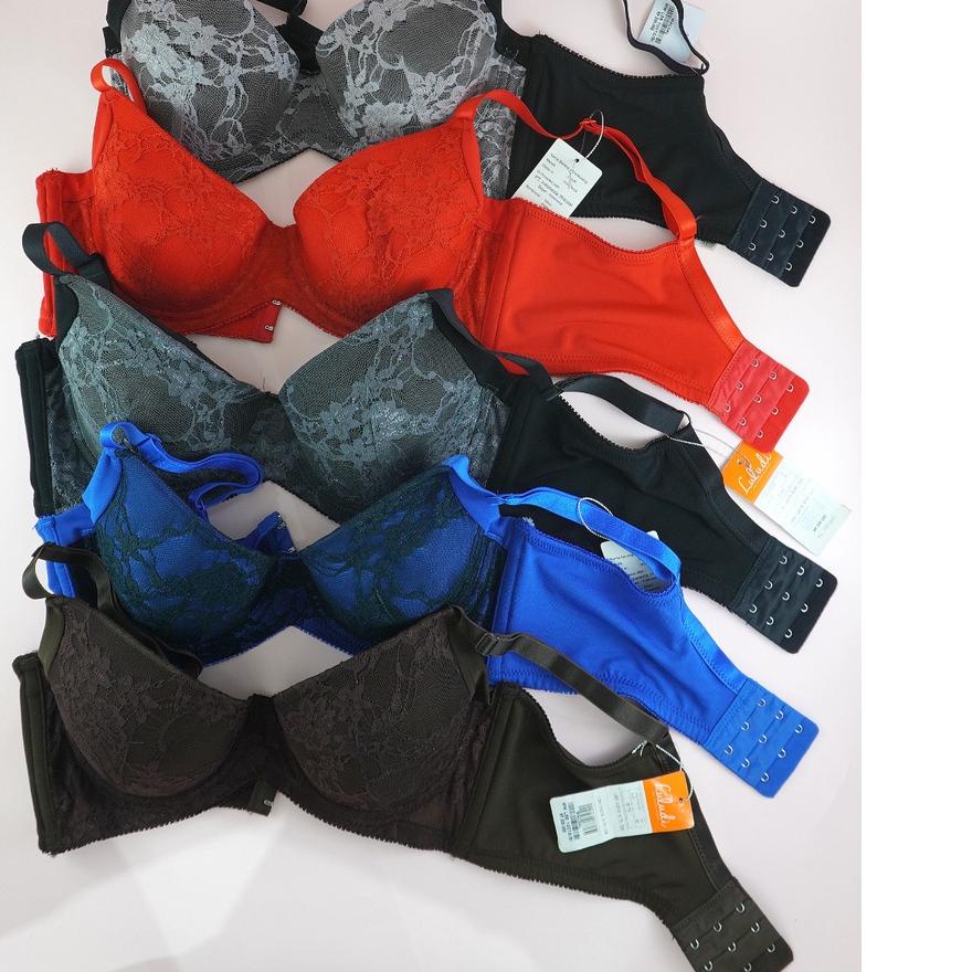 ♀ BRA WANITA RENDA KAWAT BUSA TIPIS FULL CUP LULUDI WACOAL LBB10018 ❁