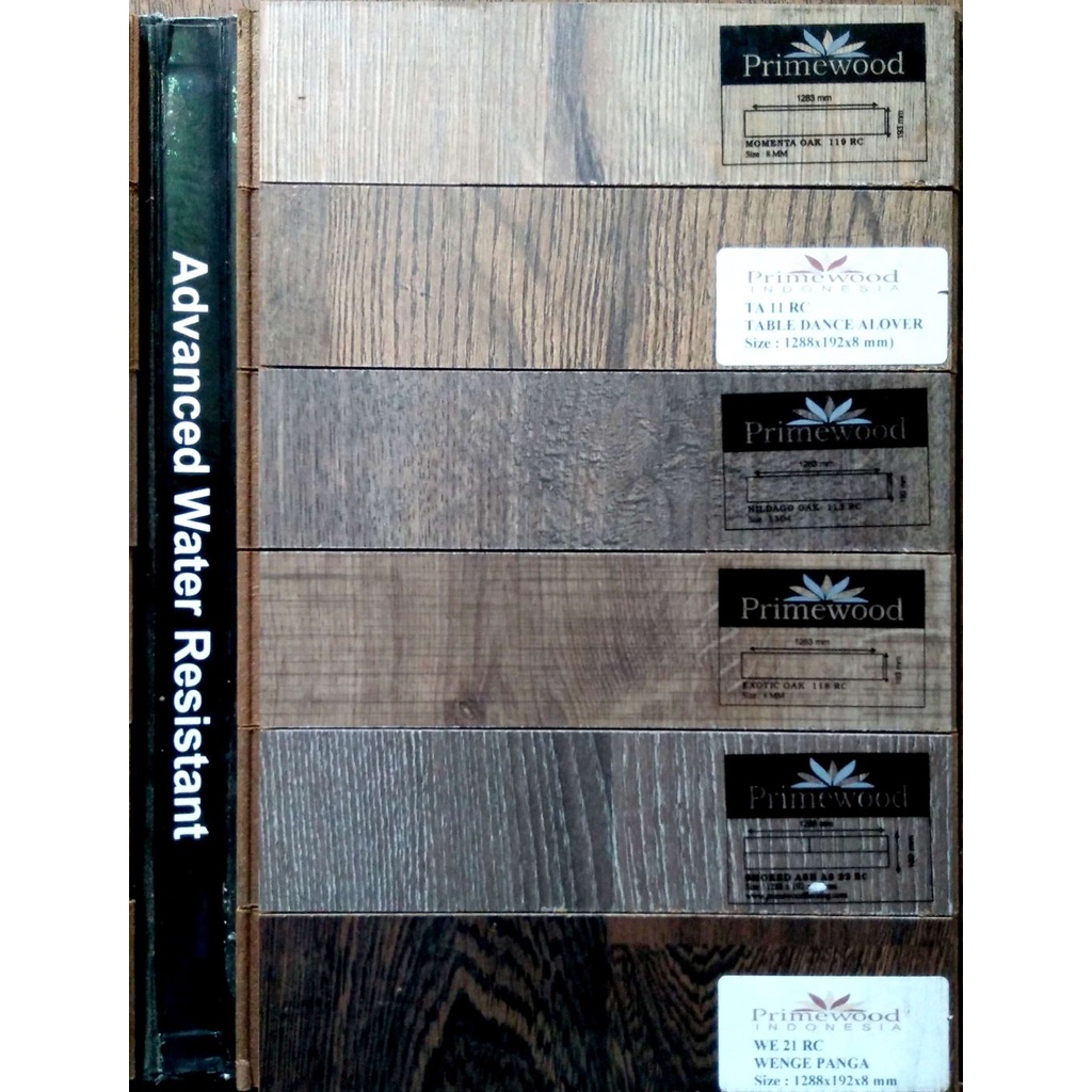 Parket laminate primewood - Lantai kayu mdf tebal 8mm