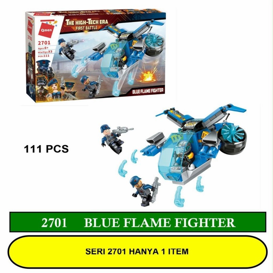 QMAN LEGO THE HIGH-TECH ERA FIRST BATTLE TI 2701 / 2702 / 2703 / 2704