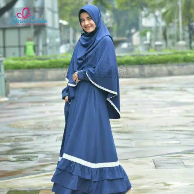 Gamis Gerai Cinta/Gerai Safa PL (Preloved)