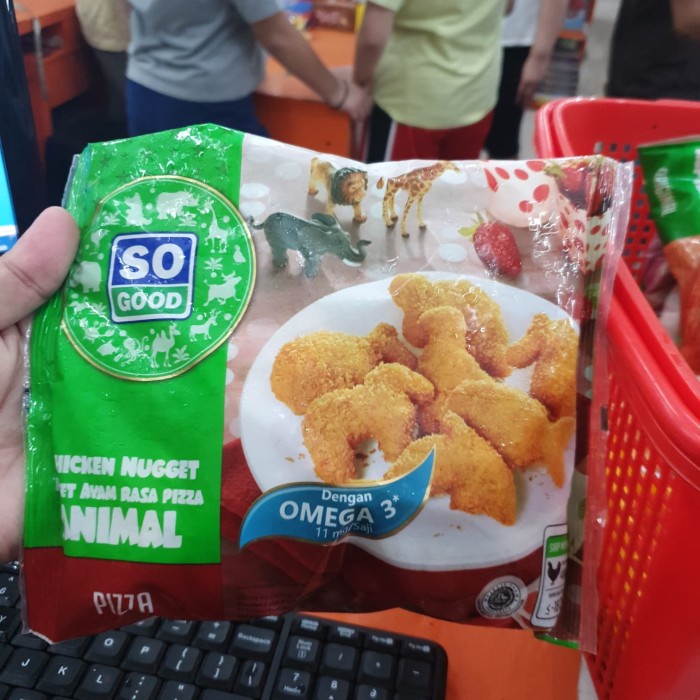 

400GR - SO GOOD NUGGET AYAM BENTUK ANIMAL / FROZEN FOOD SOGOOD 051364 atayatoko