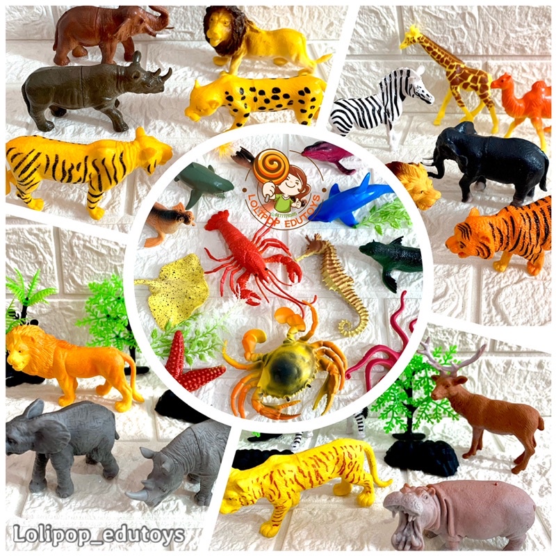 Mainan Hewan Animal Besar/ animal figurine/ sea animal/ wild animal