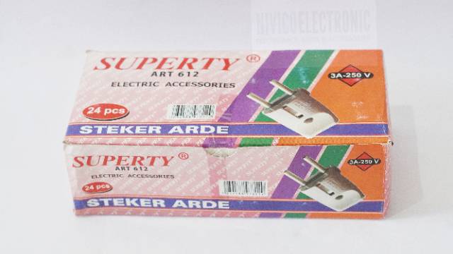 Steker ARDE bulat SUPERTY ART612