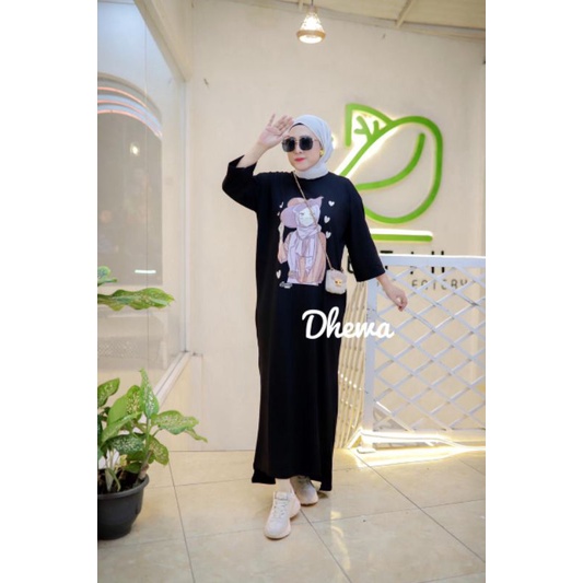 Midi Dress Dhewa_style Matt Combed 20s