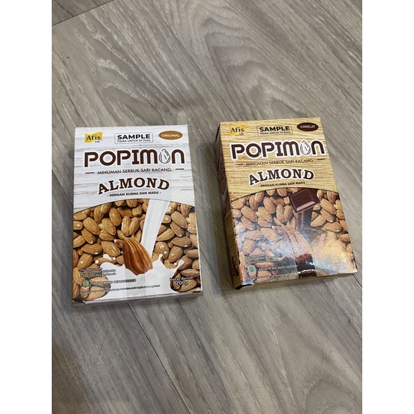 Afis Popimon Susu Almond segala usia ( Free Gift)