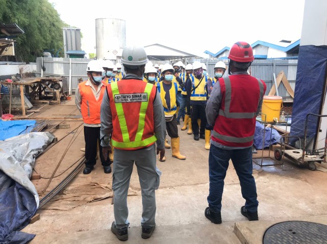 Helm Safety Leopard Abs 0295 Helm Proyek Original