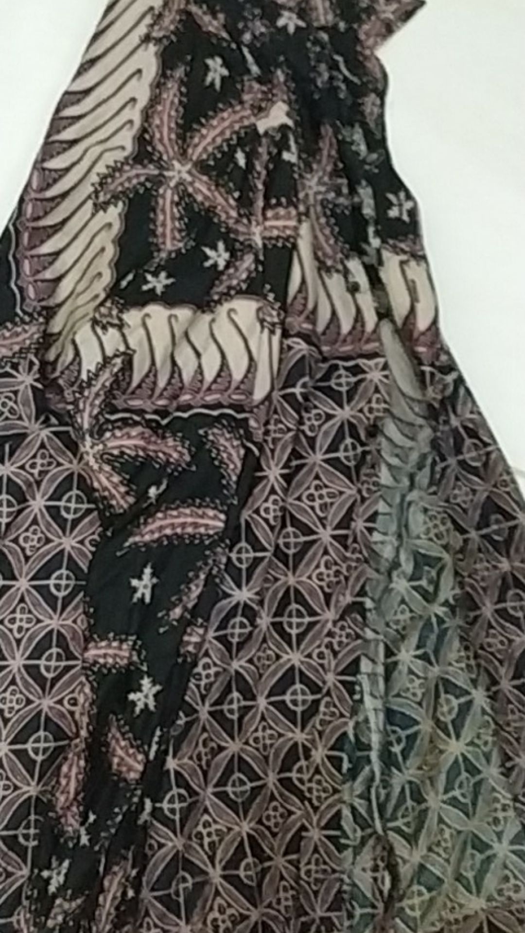 Couple Tunik Serut Palem Lawasan Baju Batik Sarimbit Pria Wanita Kondangan Kantoran Formal Katun