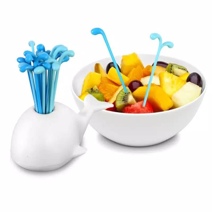 

Ready - Garpu Buah / Garpu Kue / Fruit Fork Set Whale