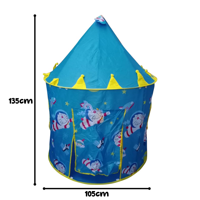 Tenda anak Outdoor Tenda Anak Mainan Baru Versi Hellokity Doraemon -Wonderdekorasi