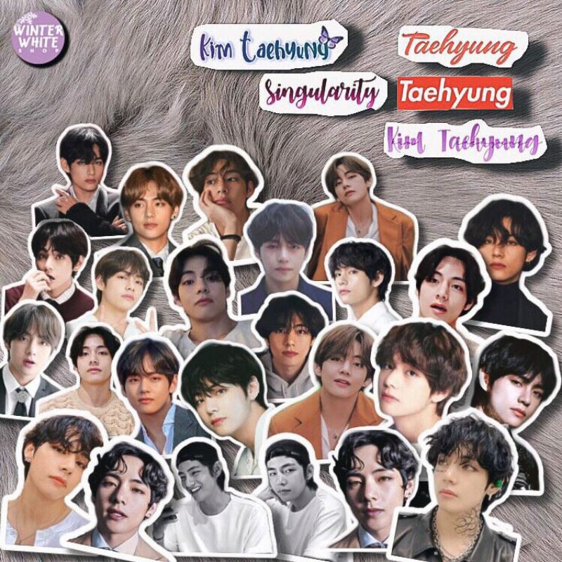 

TAEHYUNG STICKER ISI 30