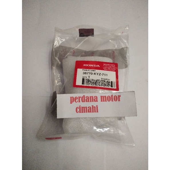 38770KYZ711 PGM FI UNIT CDI ECU SUPRA HELEM IN ORI AHM