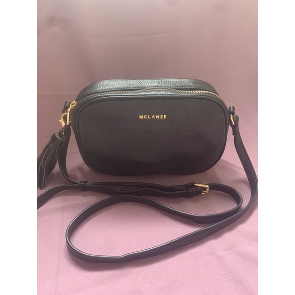Preloved Sling Bag Camera Bag Kulit Mantul McLanee