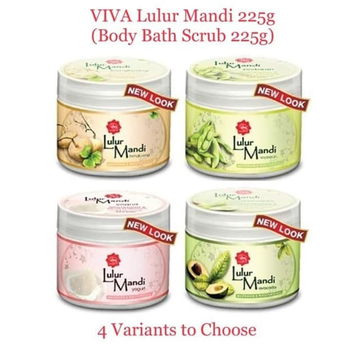 ★ BB ★ VIVA Lulur Mandi Brightening &amp; Moisturizing 225gr