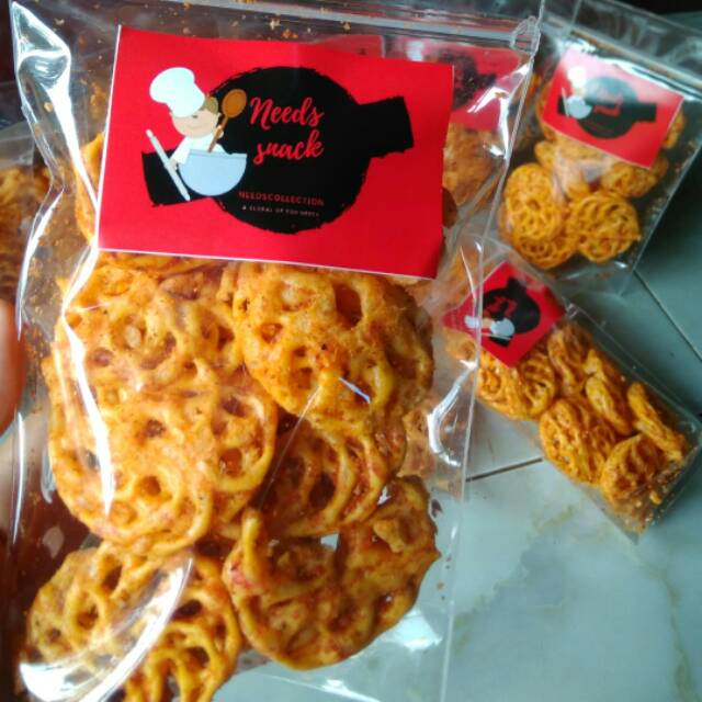 

Seblak kriwul pedes bgt uk sedang