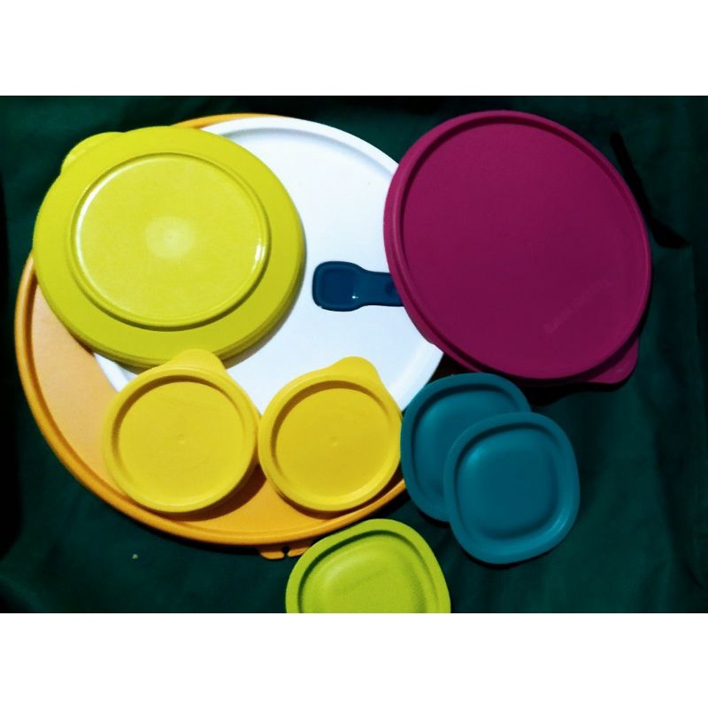 seal tutup kecil tupperware-