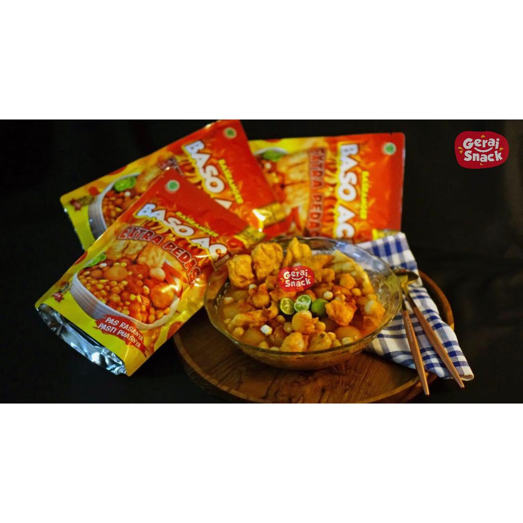 Baso Aci Basranger Extra Pedas Jeruk Limau Best Seller  200 g