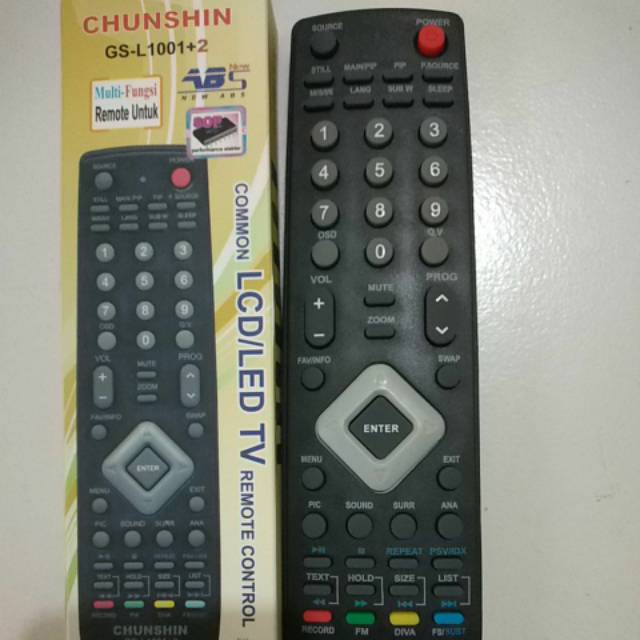 REMOTE REMOT TV POLYTRON LED LCD MULTI TANPA PROGRAM