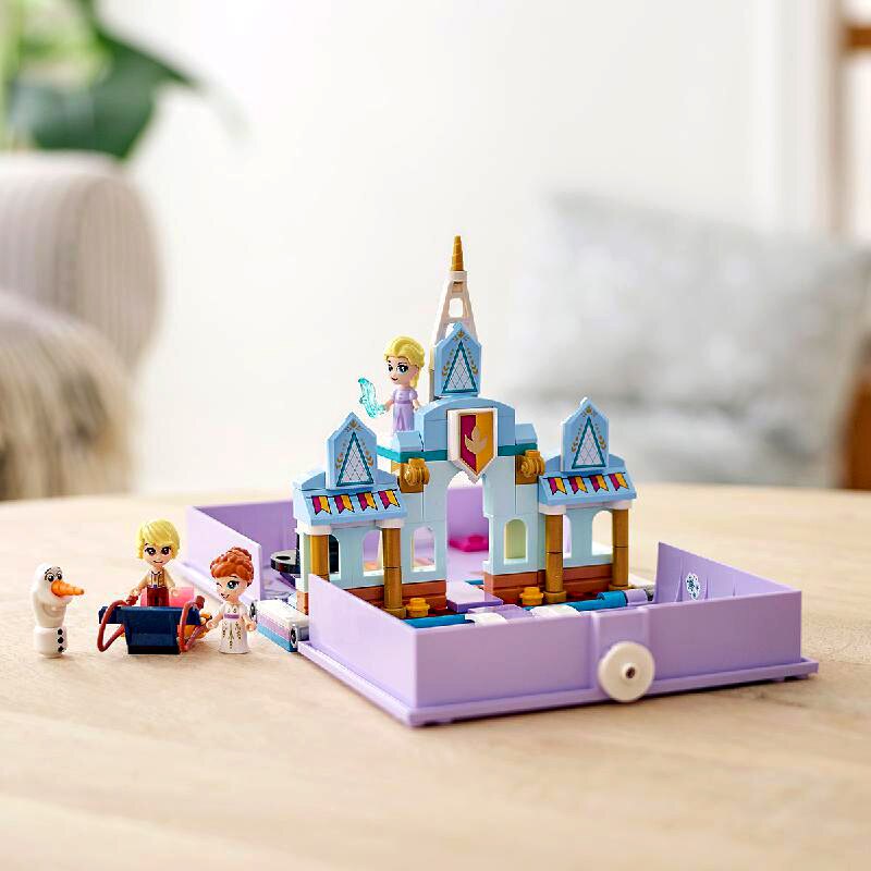 block princess story book building blocks mainan balok