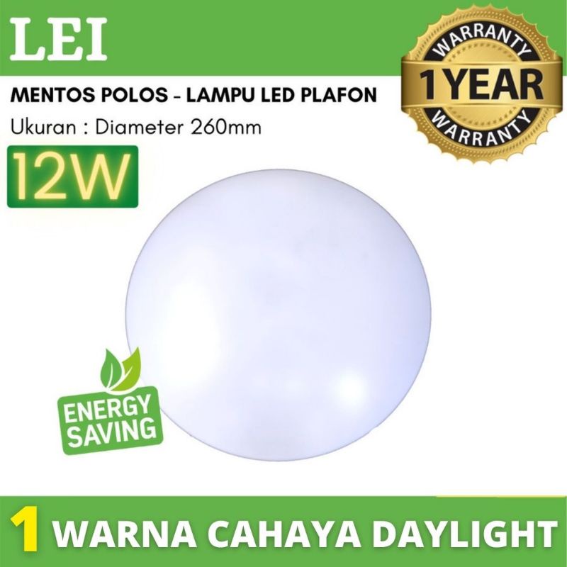 Jual Lampu Led Ceiling Plafon Watt K Warna Cahaya Putih Shopee Indonesia