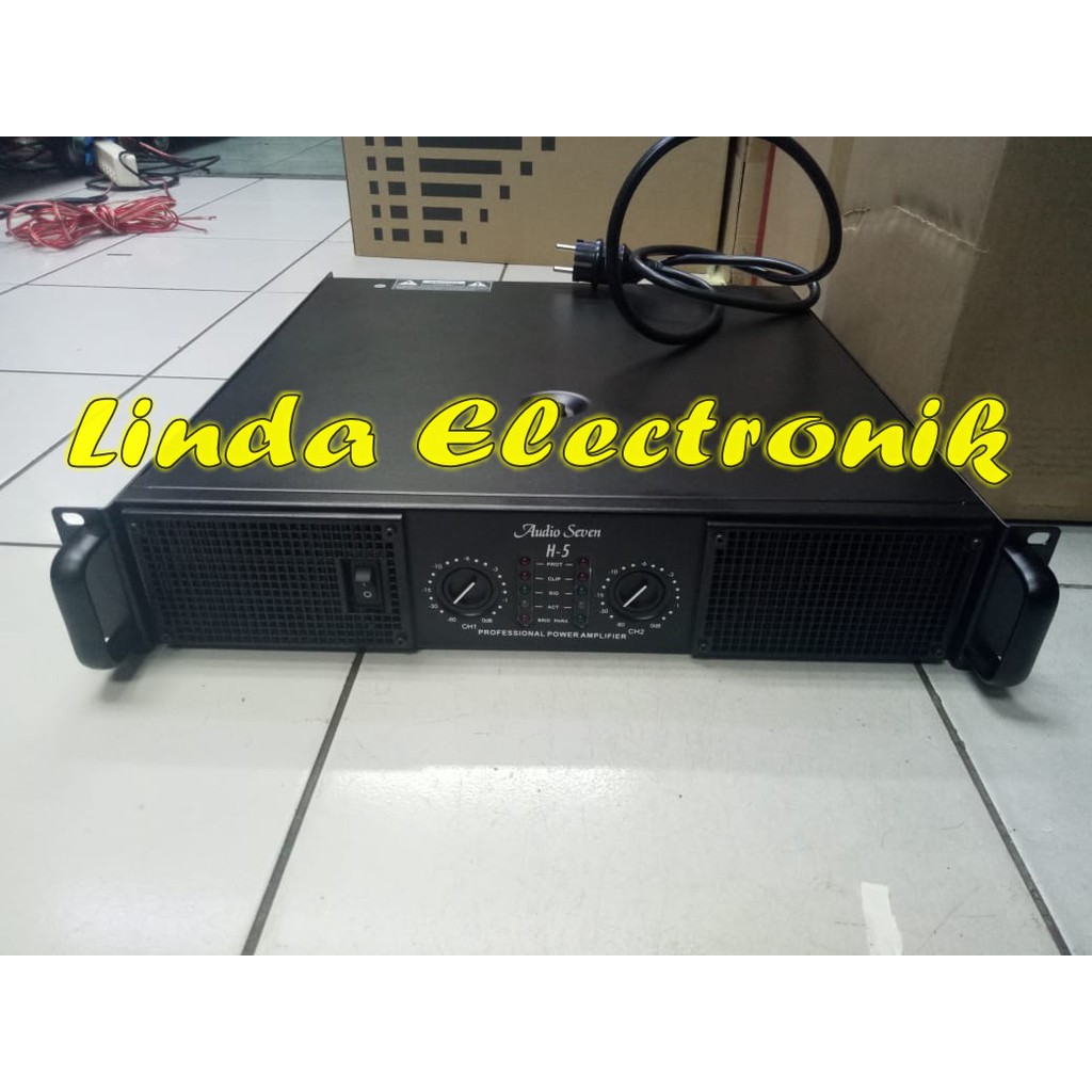 power audio seven H 5 best product with Two way crossover h5