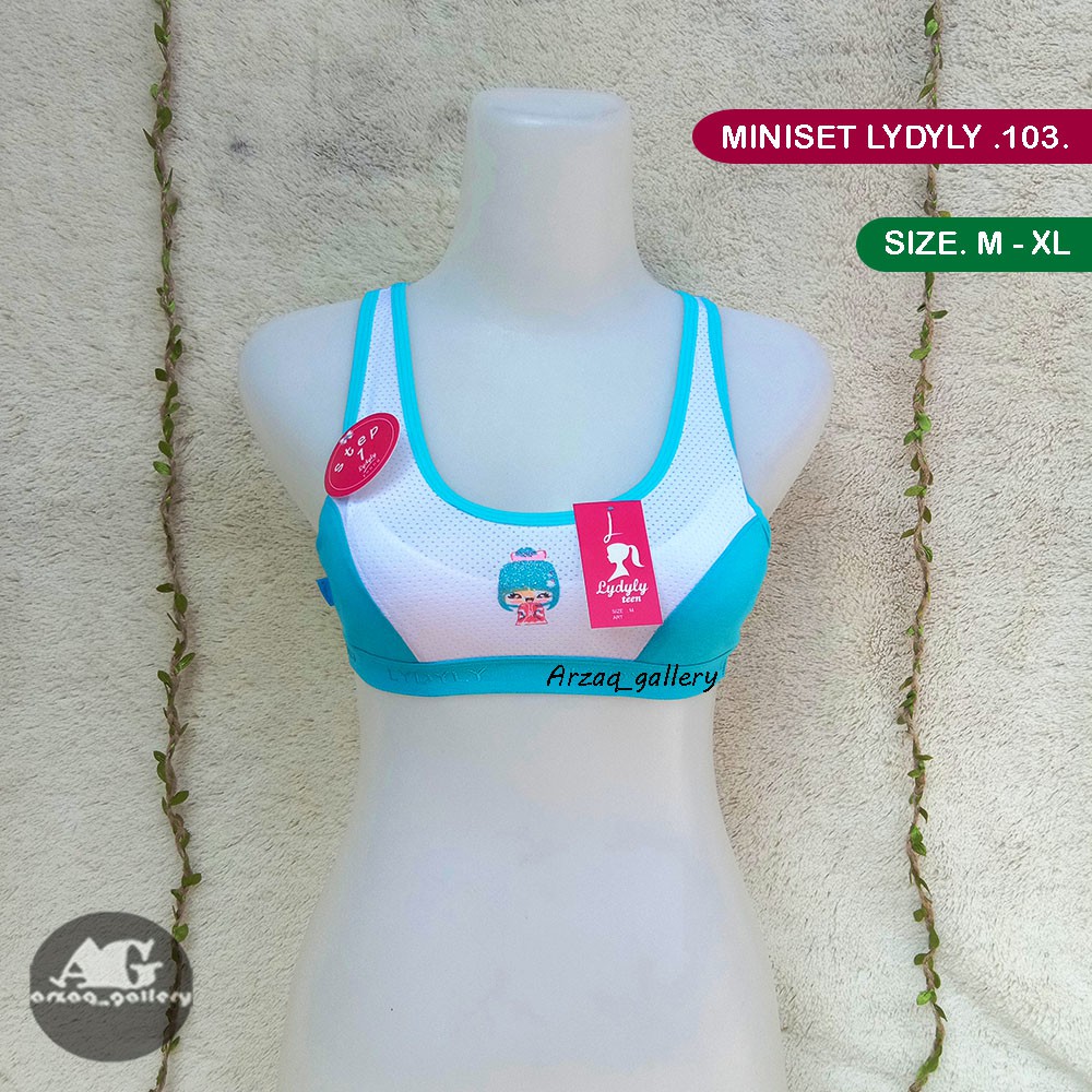 Miniset Lydyly MZ 103 | Pakaian dalam remaja Tangtop anak anak Lydyly | Goldennick | Miniset Anak Perempua | Pakaian Dalam Anak Perempuan | Singlet | Bra Anak Perempuan |