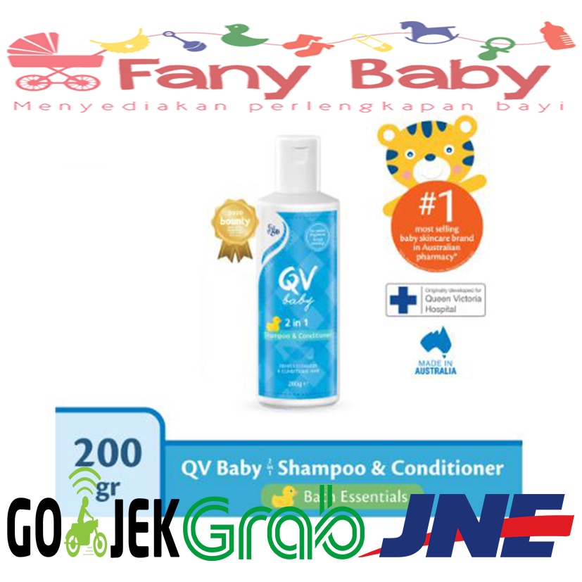 QV BABY 2IN1 SHAMPOO &amp; CONDITIONER 200GR