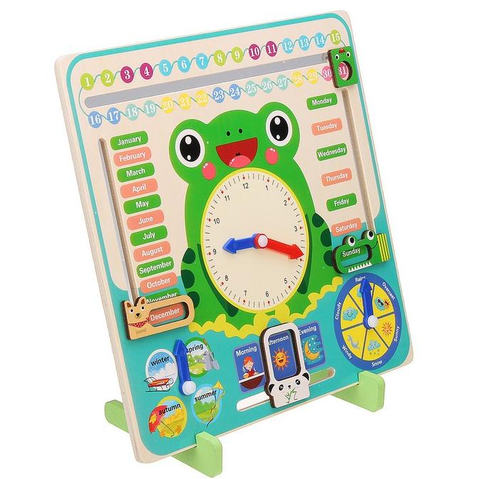 

BISA COD MAINAN Anak Kayu Katak Jam Kalender Tanggal Papan Cuaca Belajar J37 KOMPLIT Kode 1426