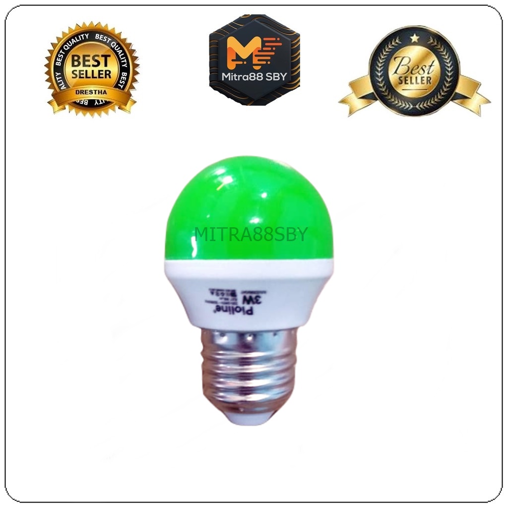 Mitra88sby lampu tidur led warna 3w ( lampu warna 3w )