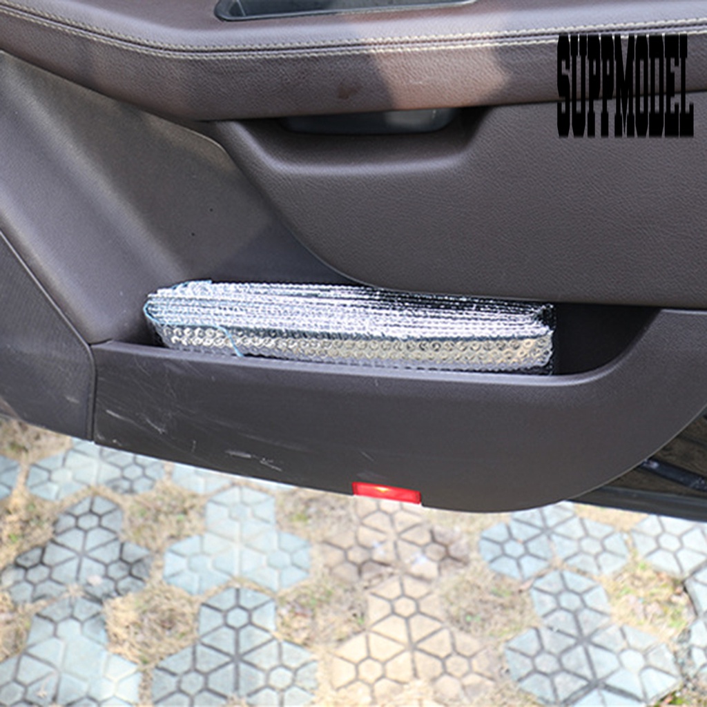 &lt; Sun Shade Lipat Bahan Aluminum Foil Untuk Kaca Depan Mobil MPV