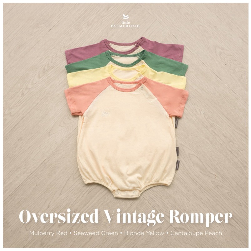 Little Palmerhaus Vintage Color Set 1-6 Tahun Setelan / Romper Vintage 0-1 Tahun CBKS