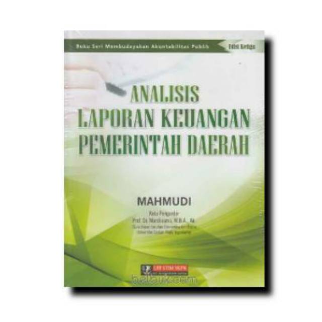Buku Mahmudi Analisis Laporan Keuangan Pemerintah Daerah Seputar Laporan