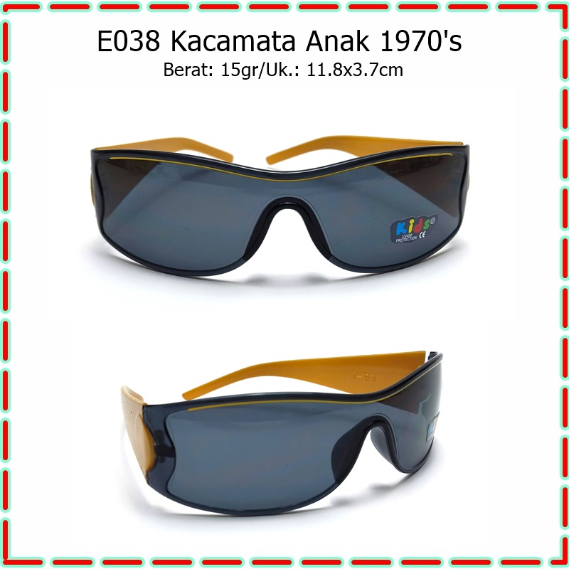 E-038 Kacamata Fashion Anak 1970's