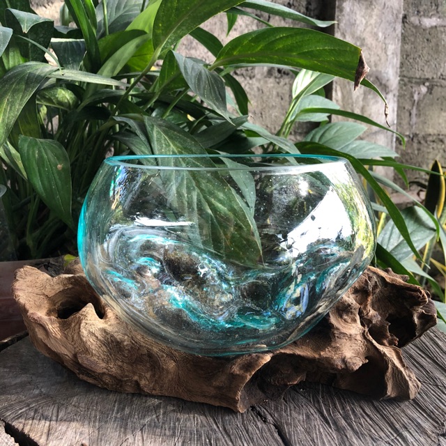 Aquarium hias / kaca tiup