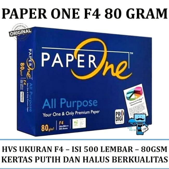 

Kertas Folio 80 Gram Paperone
